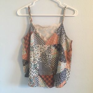 Multicolored tank top